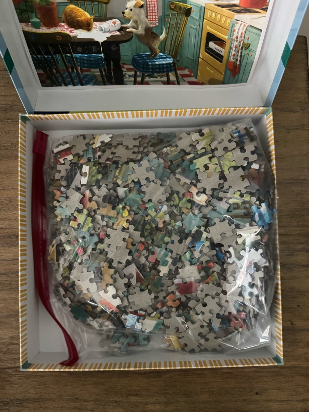 eeBoo Springtime Kitchen 1000-Piece Puzzle - Multicolor - Picture 3 of 3